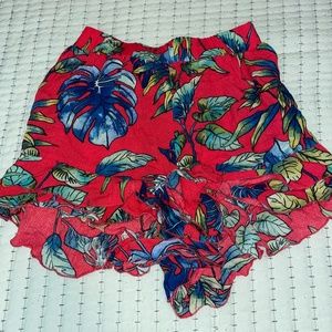 Chocolate USA Floral Shorts
